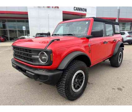 2022 Ford Bronco Base Sasquatch is a Red 2022 Ford Bronco SUV in Vicksburg MS