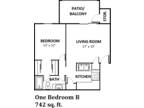 Cedar Crest Apartments - One Bedroom B