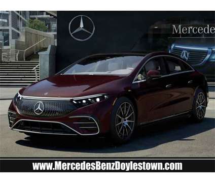 2023 Mercedes-Benz EQS 580 4MATIC is a Red 2023 580 Trim Sedan in Doylestown PA