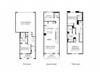 Campus Oaks Apartments - 3 Bedroom Townhome Plan 2