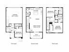 Campus Oaks Apartments - 3 Bedroom Townhome Plan 5