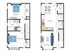Legacy Pointe at Poindexter Apartments - 2 Bed, 1.5 Bath Townhouses