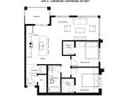 Baydo Flats West - Floor Plan A - 2 Bedrooms, 1 Bathroom