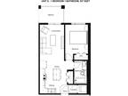 Baydo Flats West - Floor Plan G - 1 Bedroom, 1 Bathroom