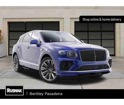 2022 Bentley Bentayga Speed is a Blue 2022 Bentley Bentayga SUV in Pasadena CA