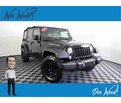 2017 Jeep Wrangler Unlimited Rubicon 4WD is a Black 2017 Jeep Wrangler Unlimited Rubicon SUV in Athens OH
