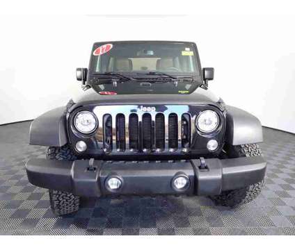 2017 Jeep Wrangler Unlimited Rubicon 4WD is a Black 2017 Jeep Wrangler Unlimited Rubicon SUV in Athens OH
