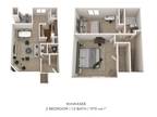 Lakeshore Reserve Off 86th Apartments and Townhomes - Two Bedroom 1.5 Bath