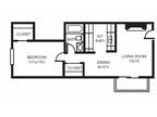 Wilshire Apartments - One Bedroom C