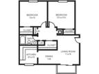 Wilshire Apartments - Two Bedroom One Bath A