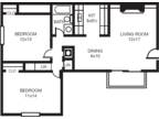 Wilshire Apartments - Two Bedroom One Bath B