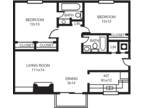 Wilshire Apartments - Two Bedroom Two Bath B
