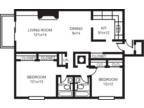 Wilshire Apartments - Two Bedroom Two Bath D