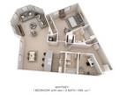 Atkins Circle Apartments and Townhomes - One Bedroom 2 Bath