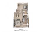Christopher Wren Apartments and Townhomes - One Bedroom -904 sqft