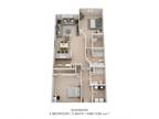 Christopher Wren Apartments and Townhomes - Two Bedroom 2 Bath- 1080 sqft