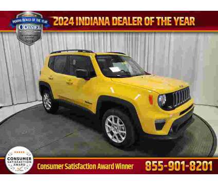 2023 Jeep Renegade Latitude is a Yellow 2023 Jeep Renegade Latitude SUV in Fort Wayne IN