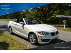 2016 BMW 2 Series 228i 2dr Convertible SULEV