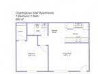 Coddingtown Mall Apartments - 1 Bed, 1 Bath - Downstairs