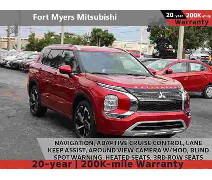 2024 Mitsubishi Outlander SEL is a Red 2024 Mitsubishi Outlander SEL SUV in Fort Myers FL