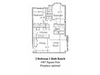 Quail Run Apartments - 2 Bedroom 1 Bath Ranch