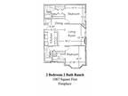 Quail Run Apartments - 2 Bedroom 2 Bath Ranch