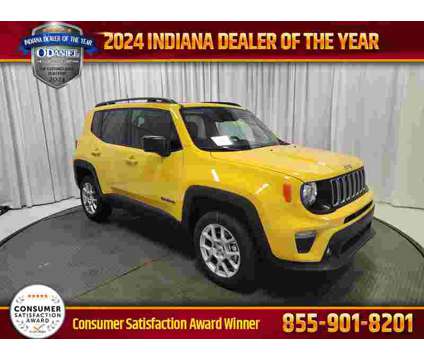 2023 Jeep Renegade Latitude is a Yellow 2023 Jeep Renegade Latitude SUV in Fort Wayne IN