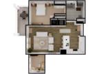 Elevation Apartments at Crown Colony - One Bedroom Den B