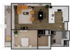 Elevation Apartments at Crown Colony - One Bedroom CA