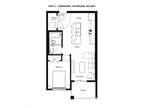 Baydo Flats East - Floor Plan H - 1 Bedroom, 1 Bathroom