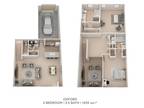 Easton Commons Apartments and Townhomes - Two Bedroom 2.5 Bath Townhome- Oxford