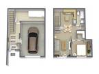 West Briar Commons - 1 Bedroom / 1 Bathroom Townhome