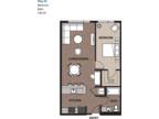 Upton Flats - One Bedroom Plan 2E