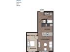 Upton Flats - One Bedroom Plan 4A
