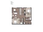 Upton Flats - Two Bedroom Plan 8