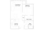 Greens at Irvington Mews - One Bedroom- 1A