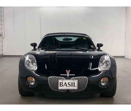 2007 Pontiac Solstice Base is a Black 2007 Pontiac Solstice Base Convertible in Depew NY