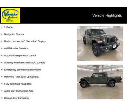 2023 Jeep Gladiator Mojave is a Green 2023 Mojave Truck in Ottumwa IA