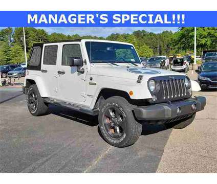 2017 Jeep Wrangler Unlimited Sport is a White 2017 Jeep Wrangler Unlimited SUV in Wake Forest NC
