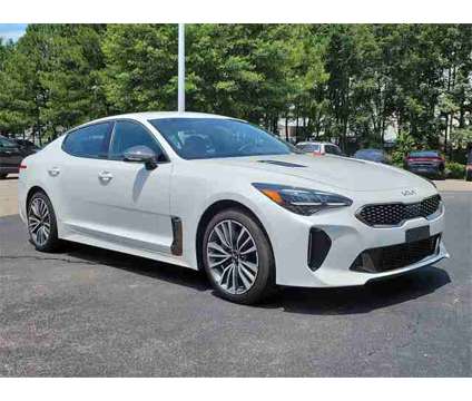 2022 Kia Stinger GT-Line is a White 2022 Kia Stinger GT Sedan in Wake Forest NC