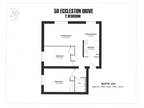 50 Eccleston Drive - 2 bedroom, 1 bathroom (no balcony)