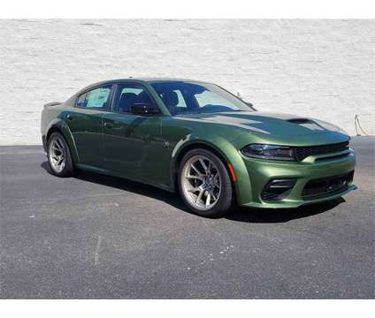 2023 Dodge Charger R/T Scat Pack Widebody is a Green 2023 Dodge Charger R/T Scat Pack Sedan in Wake Forest NC