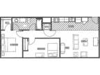 Garfield Commons - Two Bedroom, One Bath C1 829 sq. ft