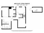 405 East 12th Street - 405 EAST 12TH STREET - 3 BR / 1 BATH / DUPLEX / ROOF DECK
