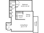 Bailey House Apartments - 1 Bedroom - 600sqft