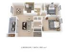 Monarch Crossing Apartment Homes - Two Bedroom - 950 sqft
