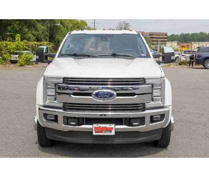 2019 Ford F-450SD Lariat DRW is a Silver, White 2019 Ford F-450 Lariat Truck in Fairfax VA