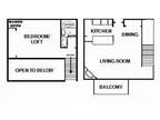 Lake Pointe Apartments - 1 Bedroom 1 bath Large Loft