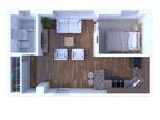 The Victorian Apartments - 1 Bedroom Floor Plan A1