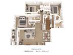 Keswick Village Apartments and Townhomes - Three Bedroom 3 Bath